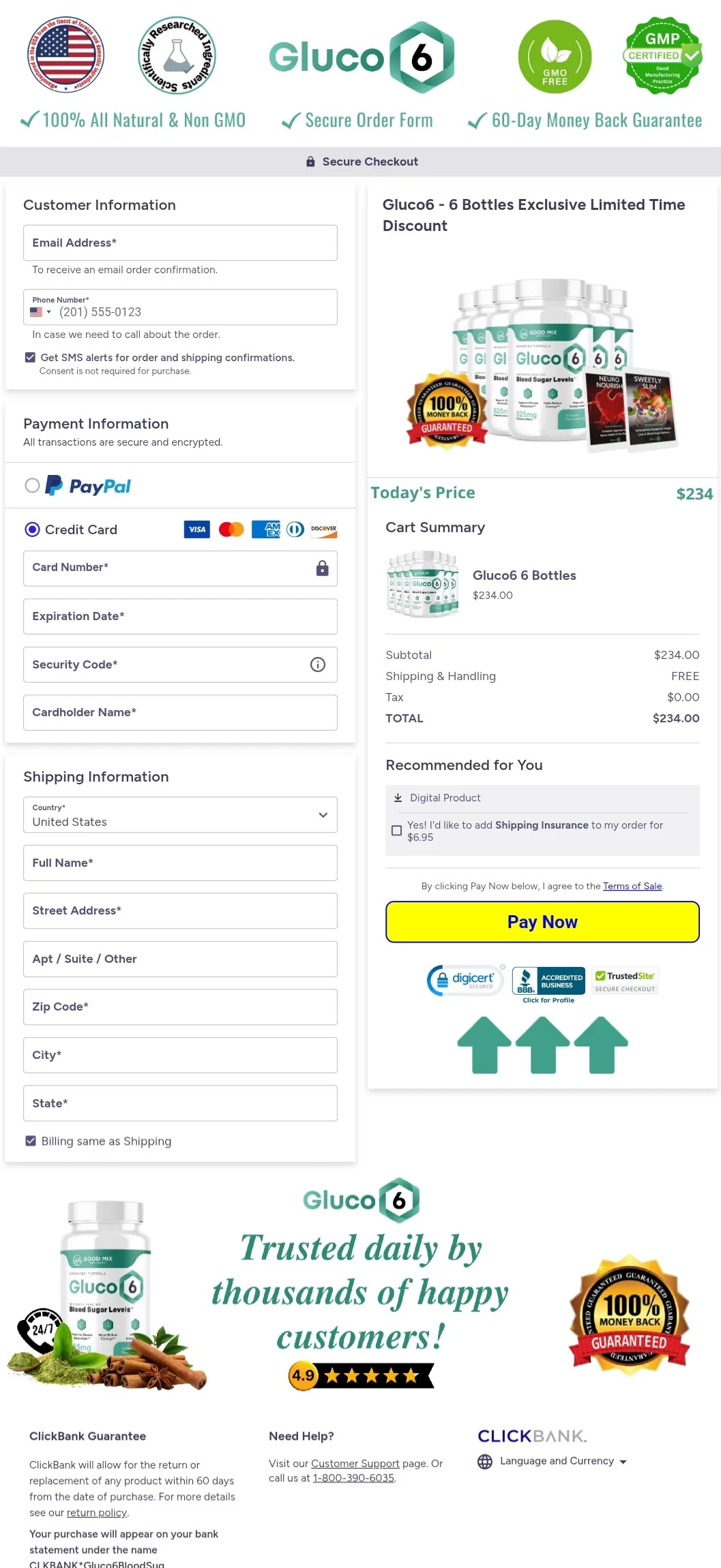 Glycocept order form